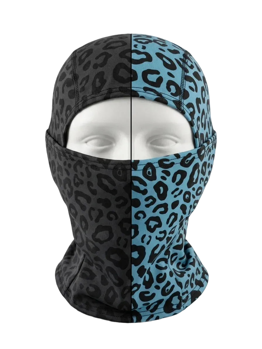Thermal-Reactive Leopard Balaclava
