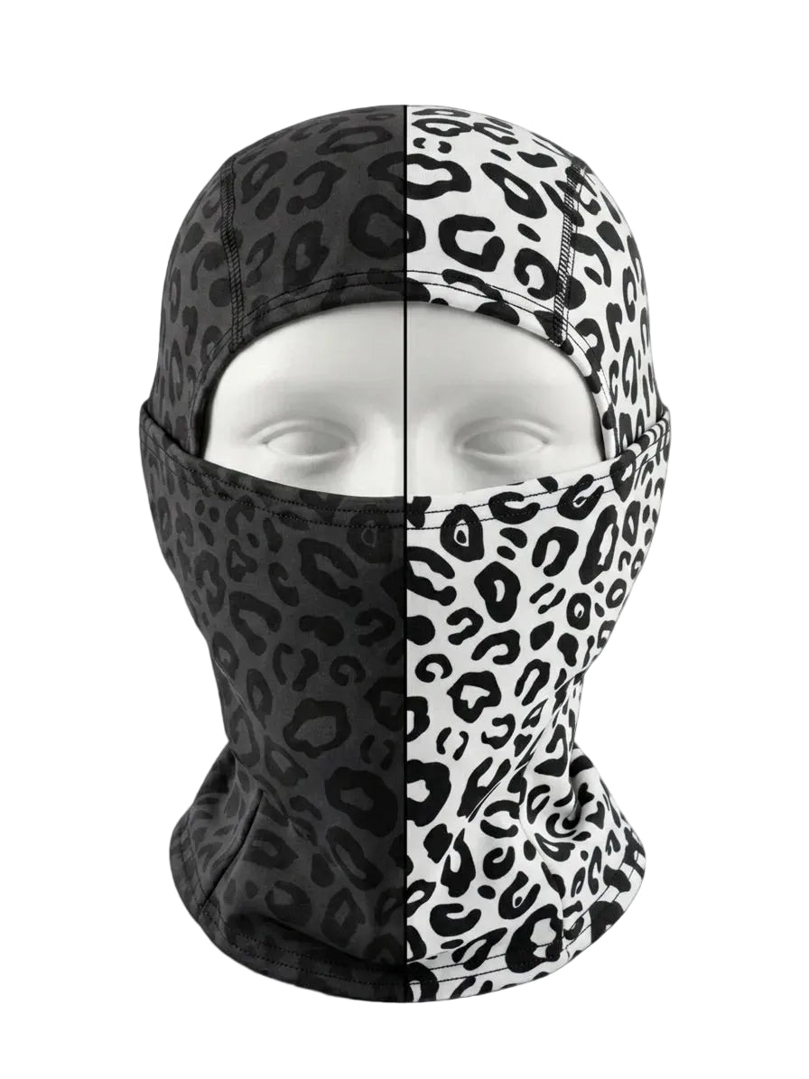Thermal-Reactive Leopard Balaclava
