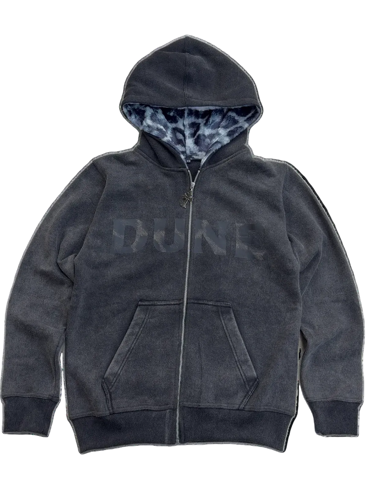 Leopard Sherpa Zipup